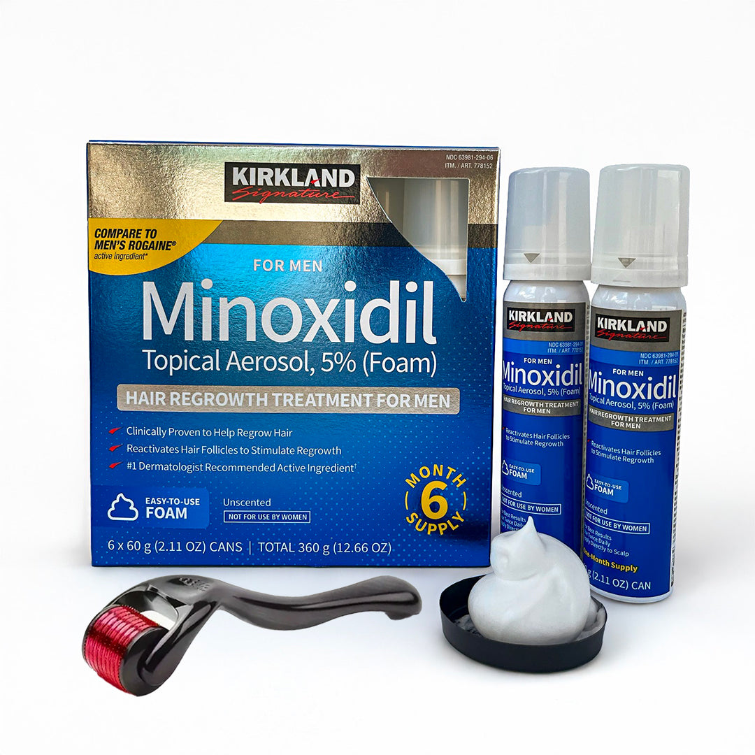 Minoxidil Kirkland Foam - Pack 2 meses