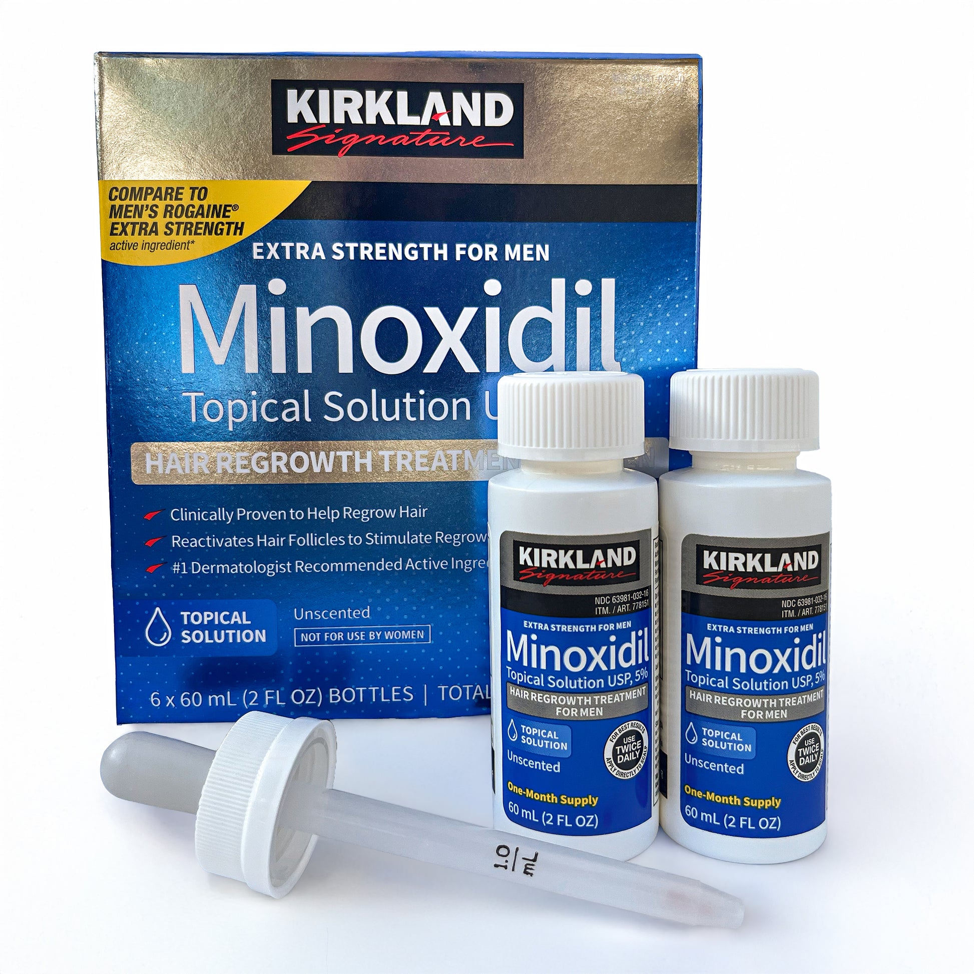 Minoxidil Kirkland - Pack 2 meses